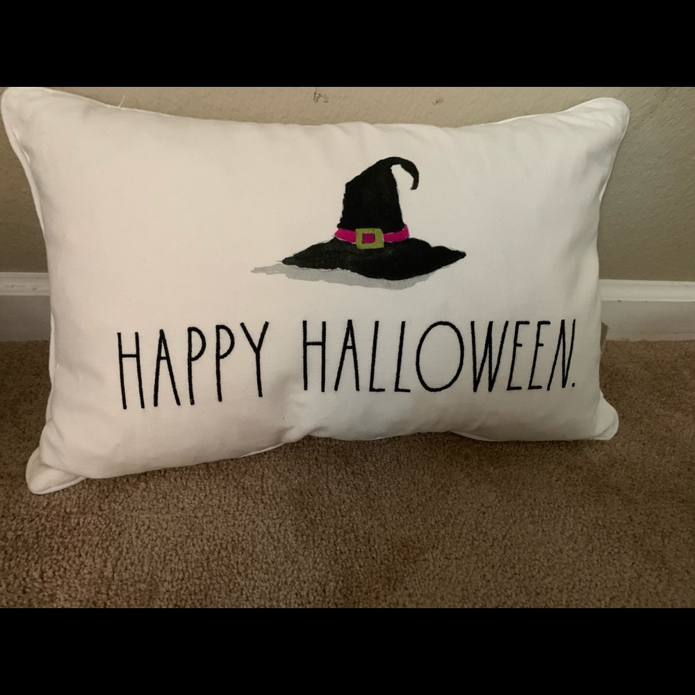 Rae dunn Halloween pillow